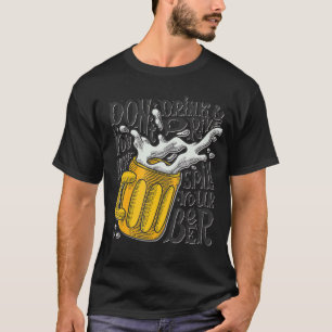 T-shirt Ne buvez pas d'entraînement, vous pouvez renverser