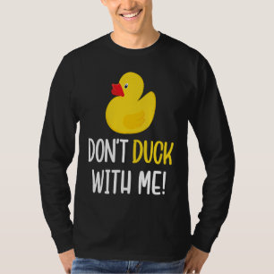 T-shirt Ne canard Avec Moi  Canard en caoutchouc Hommes Fe
