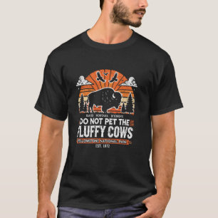 T-shirt Ne Caressez Pas Les Vaches Mignonnes Et Douces Par