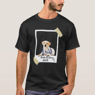 T-shirt Né ce superbe chien Labrador Retriever mignon et P