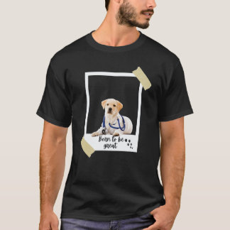 T-shirt Né ce superbe chien Labrador Retriever mignon et P