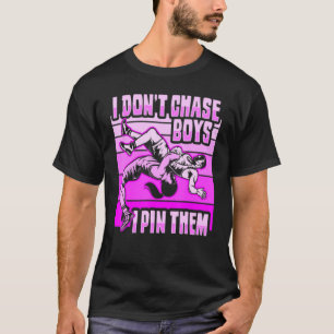 T-shirt Ne Chase Je Les Épingle À Lutter Entraîneur Entraî
