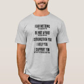 T-shirt Ne Crains Rien Esaïe 41:10 (Devant)