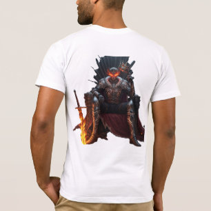 T-shirt Né dans la ruine, couronné de feu - Anime Dark Fan