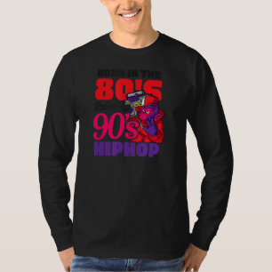 T-shirt Né Dans Les Années 80 Élevé Par Les Années 90 Hip 