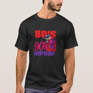 T-shirt Né Dans Les Années 80 Élevé Par Les Années 90 Hip 