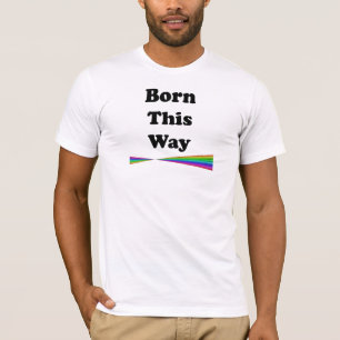 T-shirt Né de cette façon
