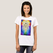 T-shirt « Né de la lumière et de la guérison » (Devant entier)