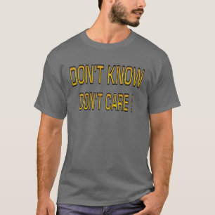 T-shirt Ne demandez pas