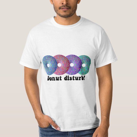 T-shirt Ne déranger pas (Devant)