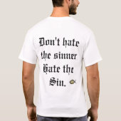 T-shirt Ne détestez pas (Dos)