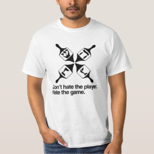 T-SHIRT NE DÉTESTEZ PAS LE JOUEUR DE DREIDEL - .PNG