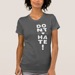 T-shirt Ne détestez pas l'obscurité