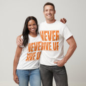 T-shirt ne donne jamais (Unisexe)