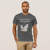 T-shirt Ne donnez pas un canard volant (Devant entier)