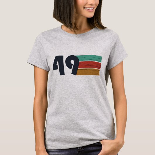 T-shirt né en 1949 anniversaire vintage (Devant)