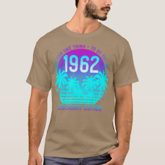 T-shirt Né en 1962 Vintage 59e anniversaire Aesthétique Su