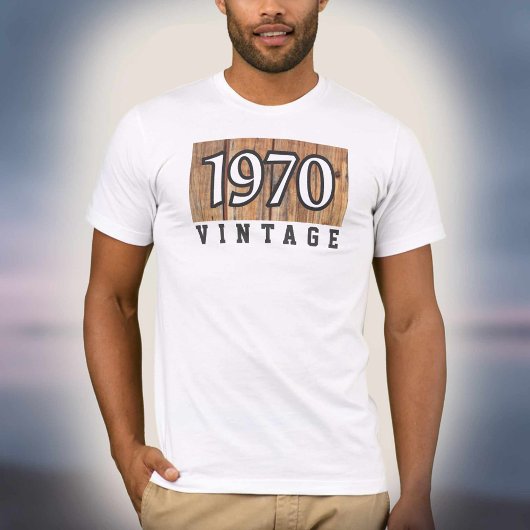 T-shirt Né en 1970
