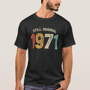 T-shirt Né en 1971 Classique Vintage La Légende Original