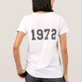T-shirt Né en 1972 (Dos)