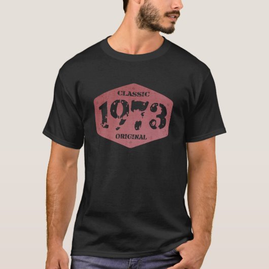 T-shirt Né en 1973 52 Ans Édition limitée (Devant)
