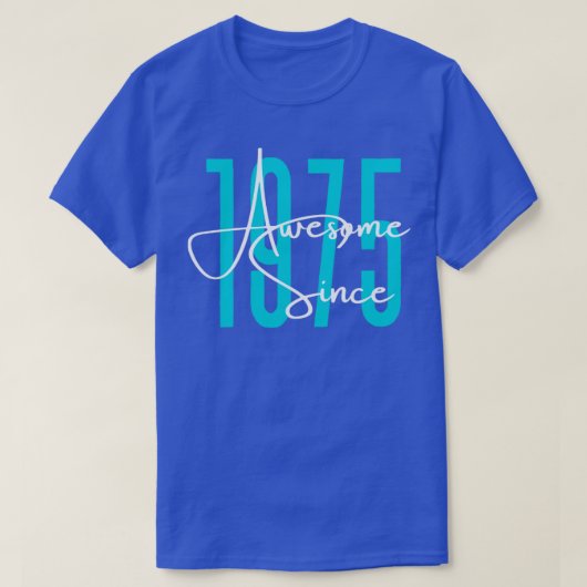 T-shirt Né en 1975 (Design devant)