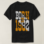 T-shirt Né En 1982 (Design devant)