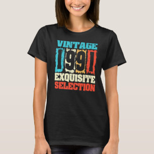 T-shirt Né En 1991 Anniversaire Sélection Exquise Faite En
