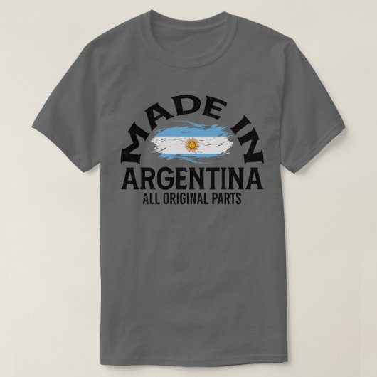 T-shirt Né en Argentine 1 (Design devant)