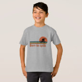 T-shirt Né en cycle (Devant entier)