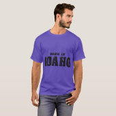 T-shirt Né en Idaho 2 (Devant entier)