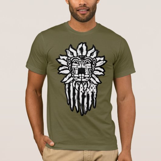 T-shirt Né et augmenté : Quetzalcoatl (Devant)