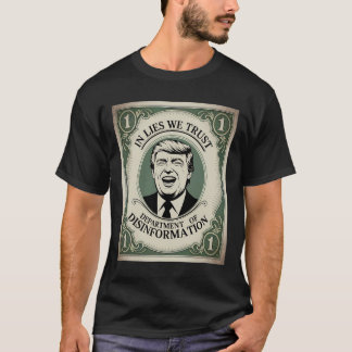 T-shirt « ne fais confiance à personne » - Parodie de bill