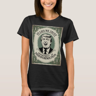 T-shirt « ne fais confiance à personne » - Parodie de bill