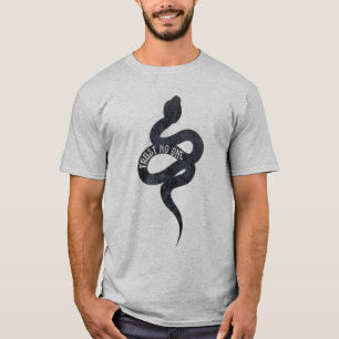 T-shirt Ne faites confiance à personne Serpent Snake 