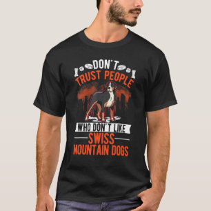 T-shirt Ne faites pas confiance à des gens qui n'aiment pa