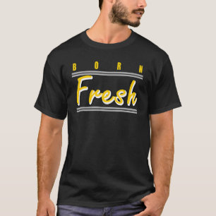 T-shirt Né Fresh Heads Basketball Max Tour Jaune 1s Mat