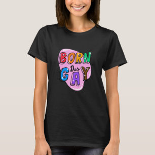 T-shirt né gay rainbow love pride LGBTQ+