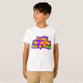 T-shirt ne grandis pas c'est un piège (Devant entier)