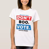 T-shirt Ne huez pas. Vote (Devant)