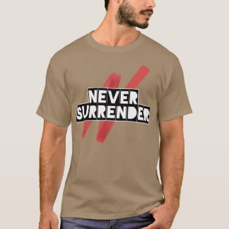 T-shirt Ne jamais abandonner