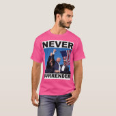 T-shirt Ne jamais abandonner (Devant entier)