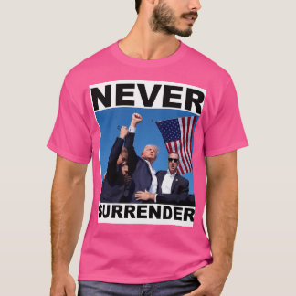 T-shirt Ne jamais abandonner