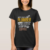 T-shirt Ne jamais faire confiance à ne pas offrir Coffee P (Devant)