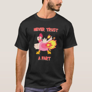 T-shirt Ne jamais faire confiance à un panier - Mens Fart