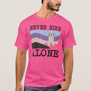 T-shirt Ne jamais faire la randonnée seule Pologne Lowland