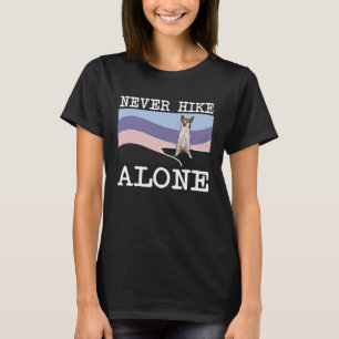 T-shirt Ne jamais faire seule randonnée norvégienne à la p