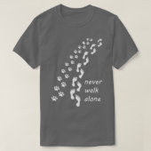 T-shirt Ne jamais marcher seul (Design devant)