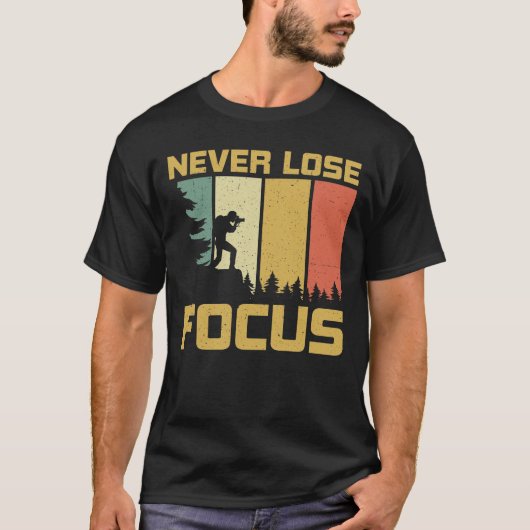 T-shirt Ne jamais perdre de vue (Devant)