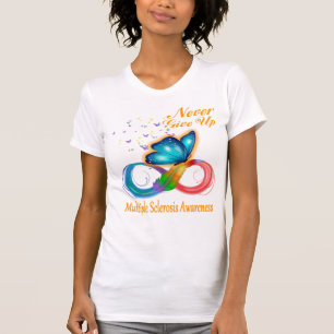 T-shirt Ne jamais renoncer à la sensibilisation à la scl